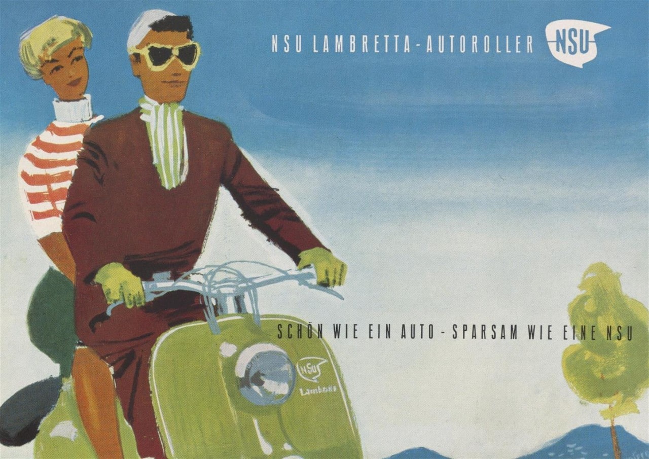NSU Lambretta, la storia della gemella tedesca